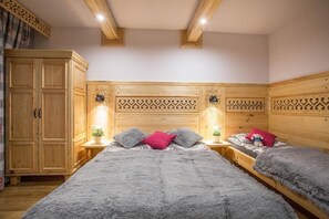 Appartement Deluxe (Sosnowy) | Accès au Wi-Fi (inclus), literie fournie