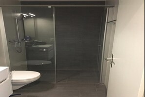 Apartment, 3 Bedrooms | Bathroom | Combined shower/tub, hair dryer, towels, toilet paper