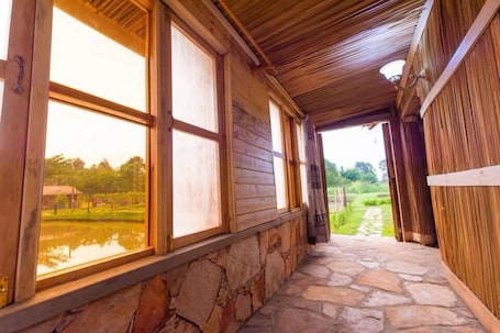 Premium bedding, individually decorated, individually furnished, desk. Forever Eco Resort