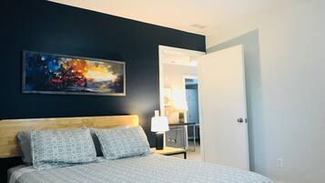 8 bedrooms, desk, iron/ironing board, WiFi (free)