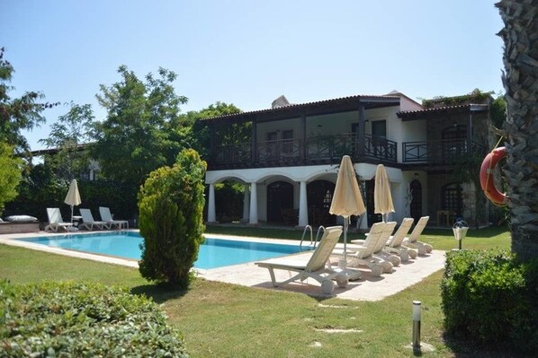 Façade de l’hébergement