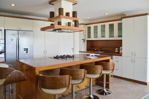 Villa, 5 Bedrooms | Private kitchen | Full-size fridge, microwave, oven, stovetop - Villa Jacuzzi by Eva Bodrum (Bodrum)