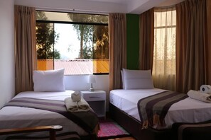 Free WiFi, bed sheets