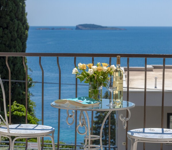 Apartment, Sea View | Balcony - Guest House Medine (Zupa dubrovacka)