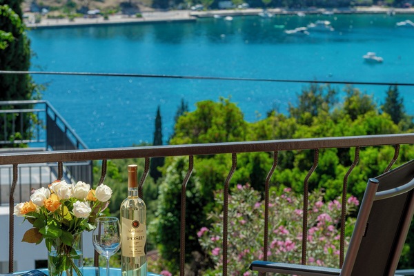Deluxe Double Room, Balcony, Sea View | Balcony