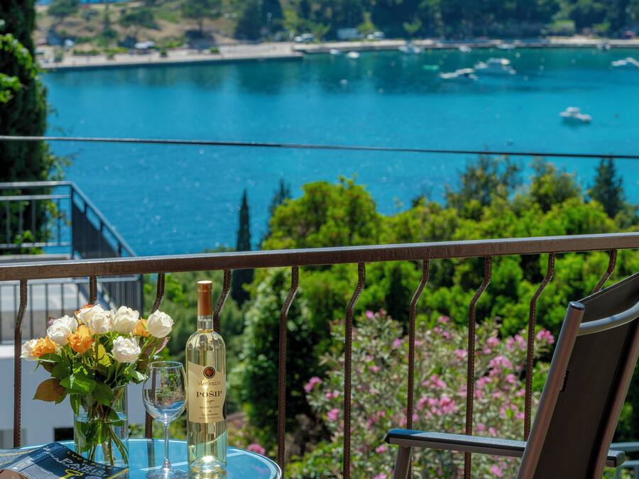 Deluxe Double Room, Balcony, Sea View | Balcony