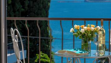 Apartment, Meerblick | Balkon
