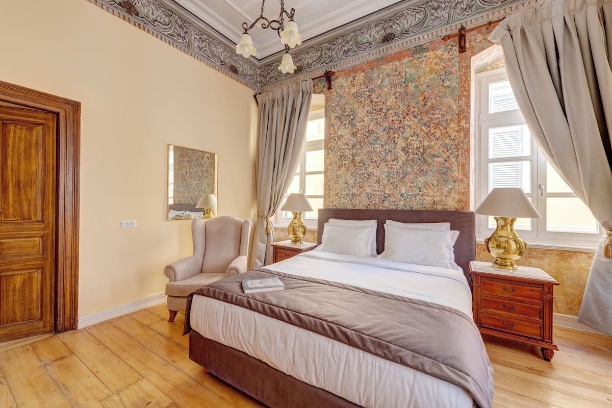 The Frescoes Suite | Draps en coton égyptien, literie de qualité, couette en duvet