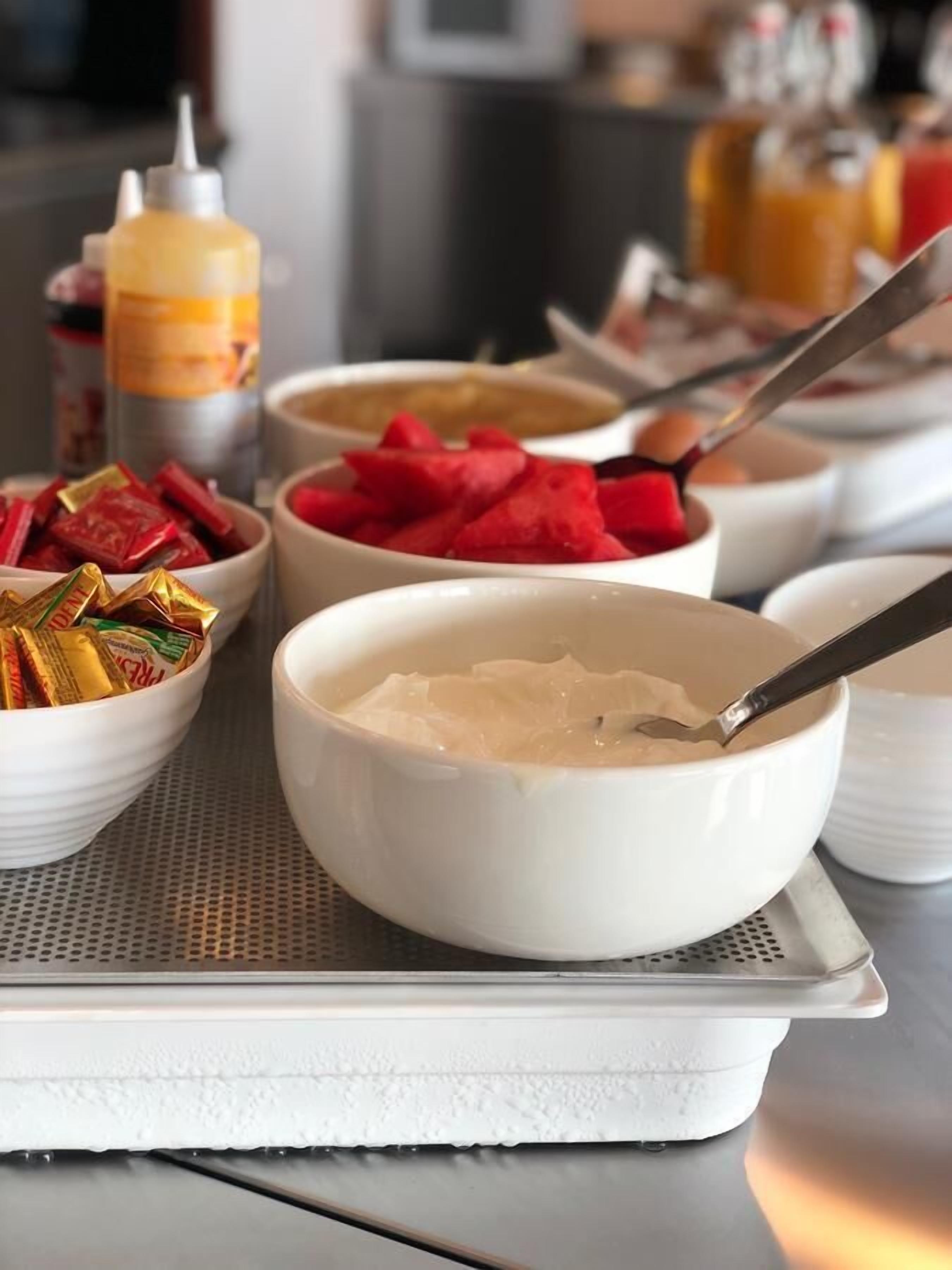 daily buffet breakfast (eur 11.90 per person)