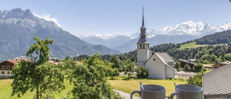 Vue depuis l’hébergement
