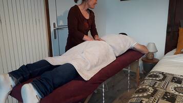 Massagens disponíveis na acomodação