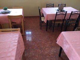 Daily English breakfast (BWP 10 per person)