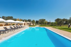 Piscina externa sazonal
