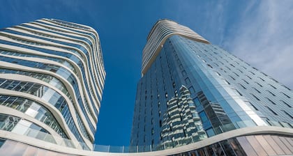 Newly renovated and furnished modern studio.