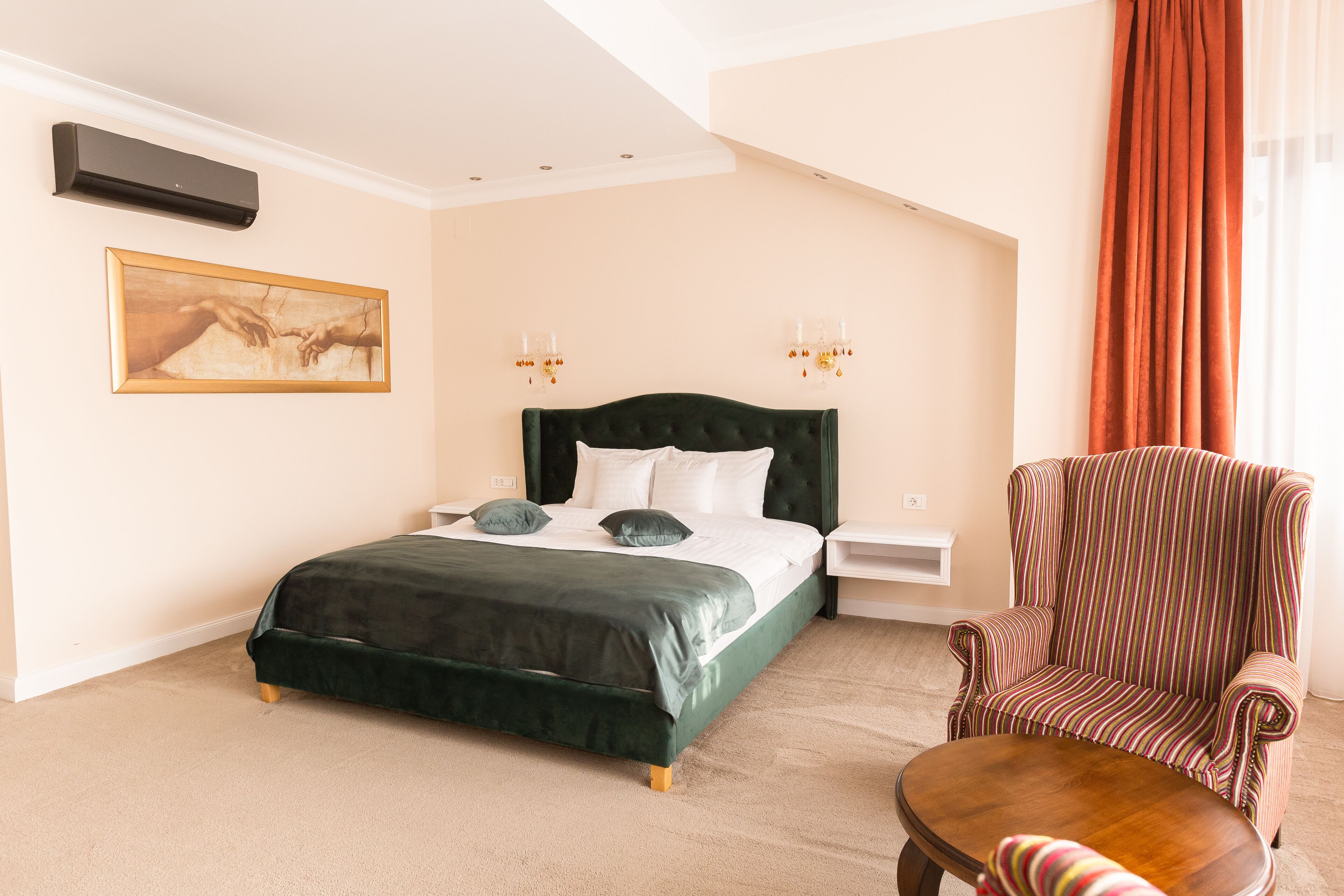 Quarto casal premium | Roupas de cama antialérgicas