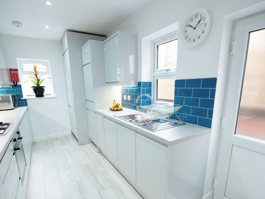Luxe huis, en-suite badkamer (Up to 8 Guests) | Gemeenschappelijke keuken