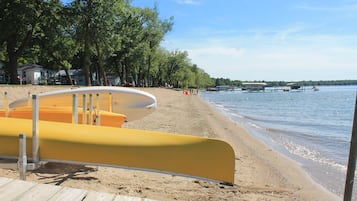 Private beach