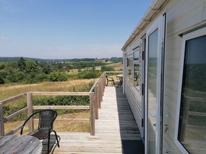 Mobile Home, 2 Bedrooms, Terrace (Granada) | Terrace/patio - Le Cabri Resort (Duras)