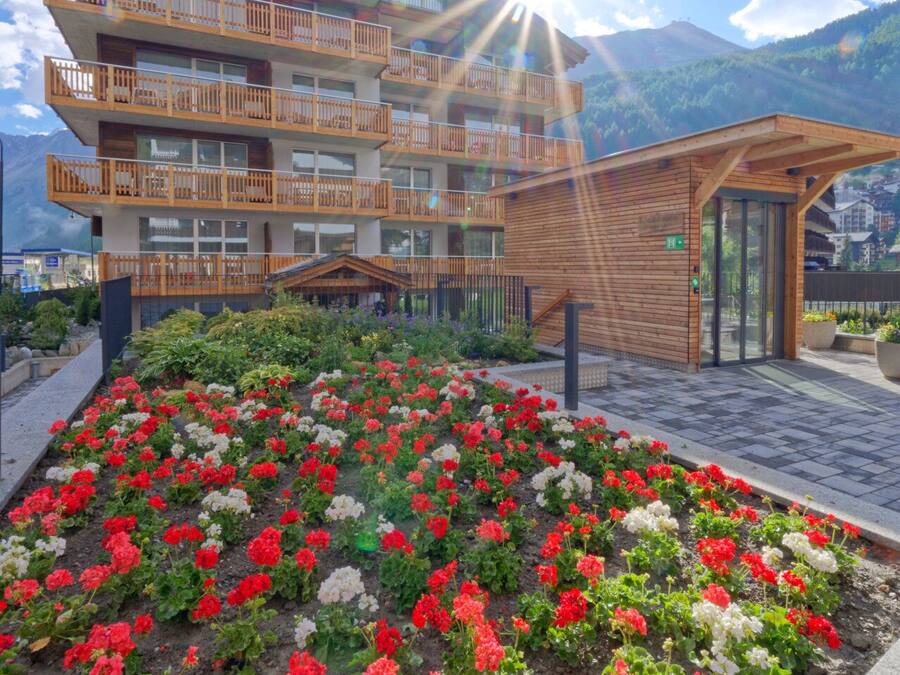 Facciata della struttura