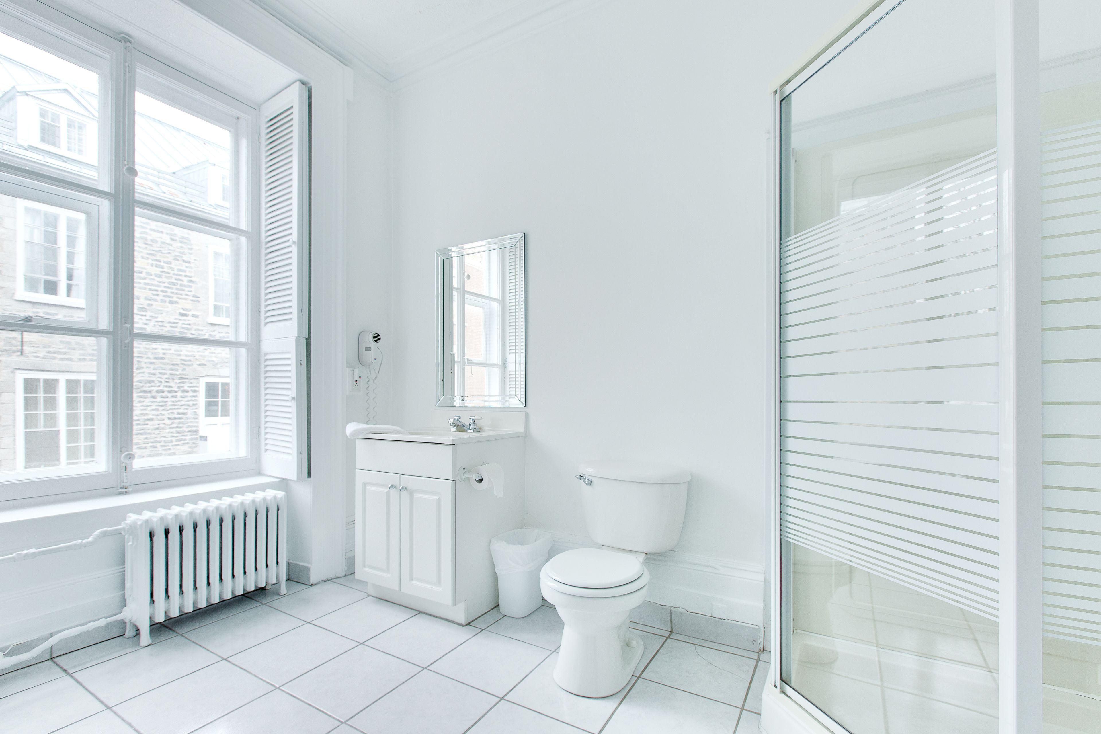 superior room, 1 queen bed | bathroom | free toiletries, hair dryer, towels, toilet paper