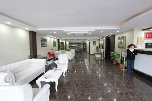 Sala de estar en el lobby