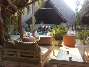 Breakfast, lunch and dinner served  - La Malindina (Malindi)