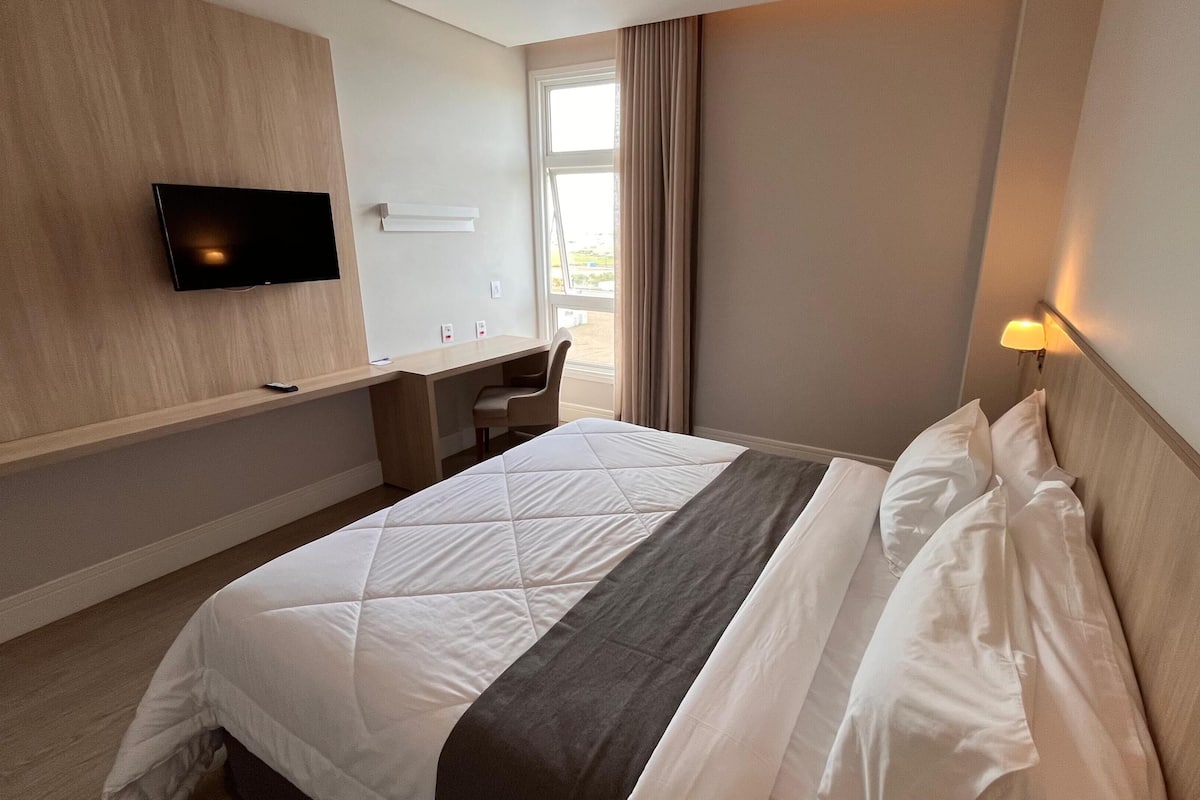 Quarto Superior com Cama King-size | 埃及棉床單、高級寢具、舒適加層、迷你吧