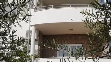 Fassade der Unterkunft