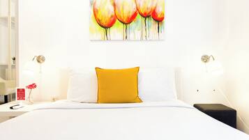 1 Schlafzimmer, BĂŒgeleisen/BĂŒgelbrett, kostenloses WLAN, BettwĂ€sche