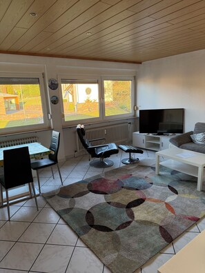 TV, books - FeWo Azure Saarbrücken (Saarbrücken)