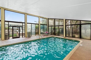 Indoor pool, outdoor pool