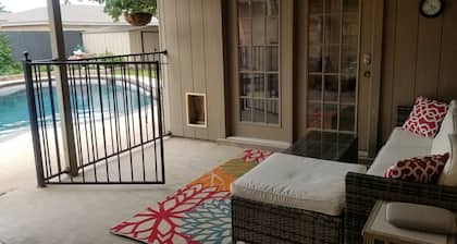 North Midland: 3/2/2 w office, kitchen, 2 dining, POOL, patio, RO system