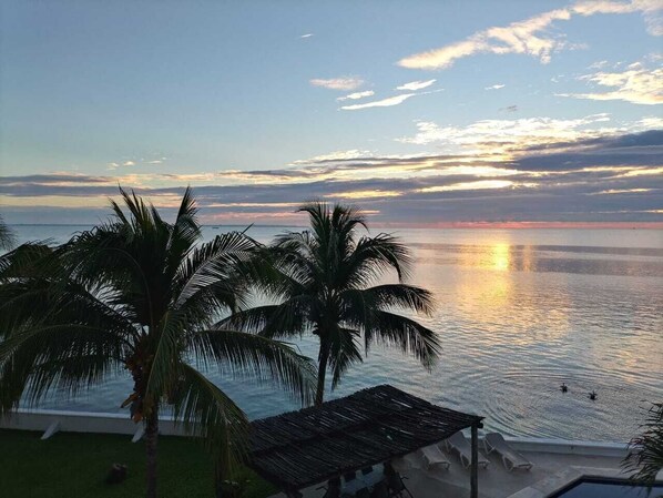 Property grounds - Apartment 203 with beautiful ocean view (Cancún)