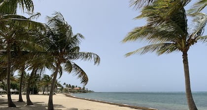 Insel-Eigentumswohnung mit Ansichten, Wechselstrom und gesichert. In der Nähe der Innenstadt und Strand.