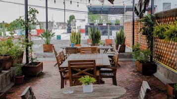 Terraza en la azotea