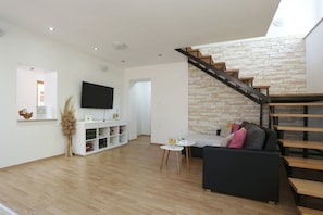 Ferienhaus | Wohnzimmer | Fernseher