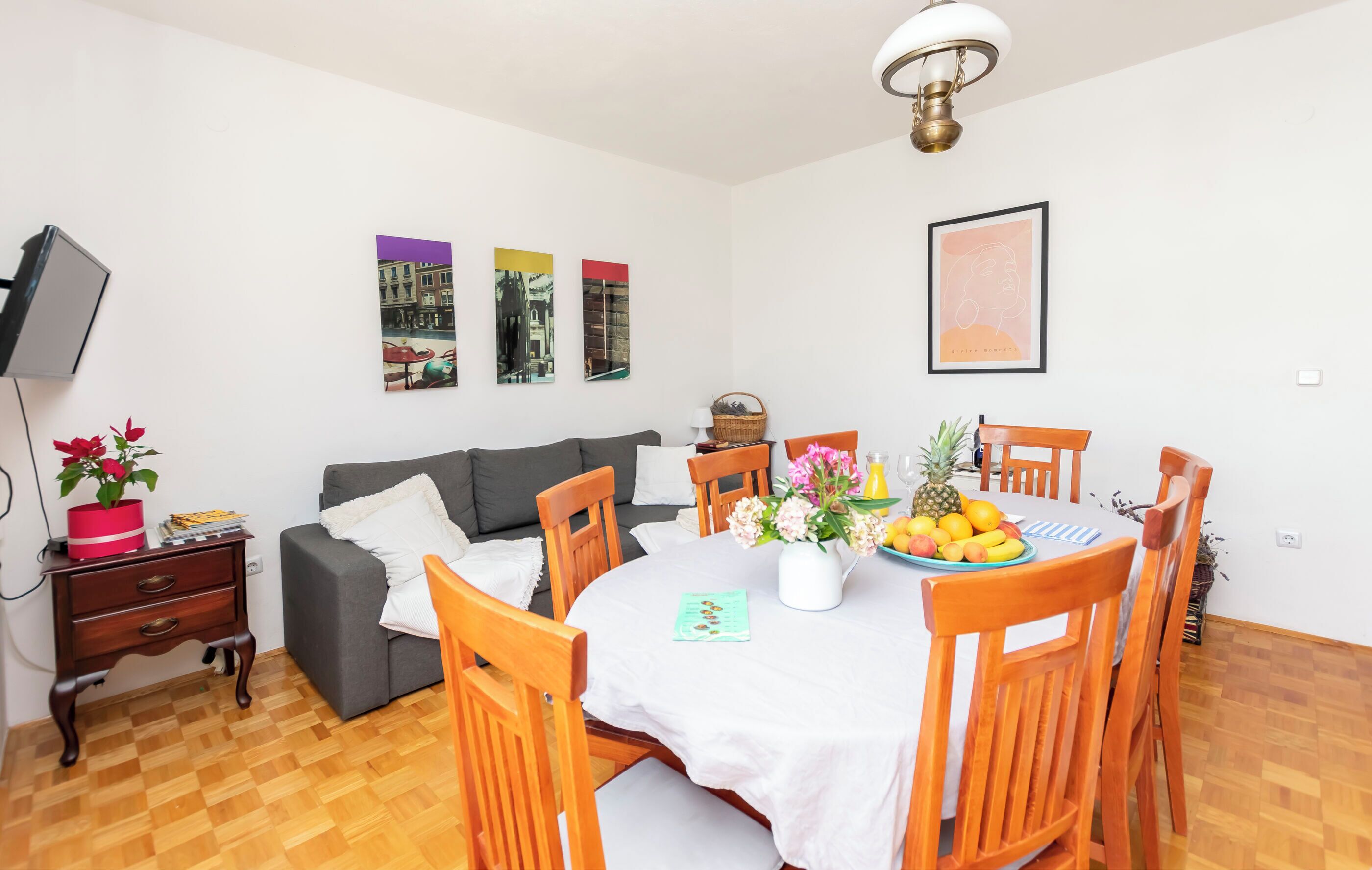 Apartamento (A1) | Sala de estar | TV