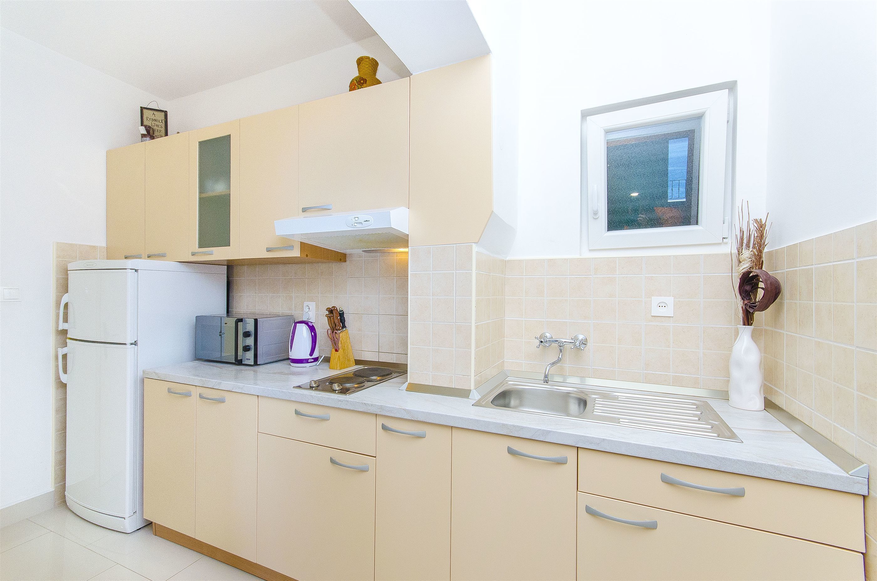 Apartamento (A4) | Cocina privada | Placa de cocina y hervidor eléctrico