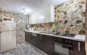 Private kitchen | Fridge, microwave, oven, stovetop - House Marta (Omis)
