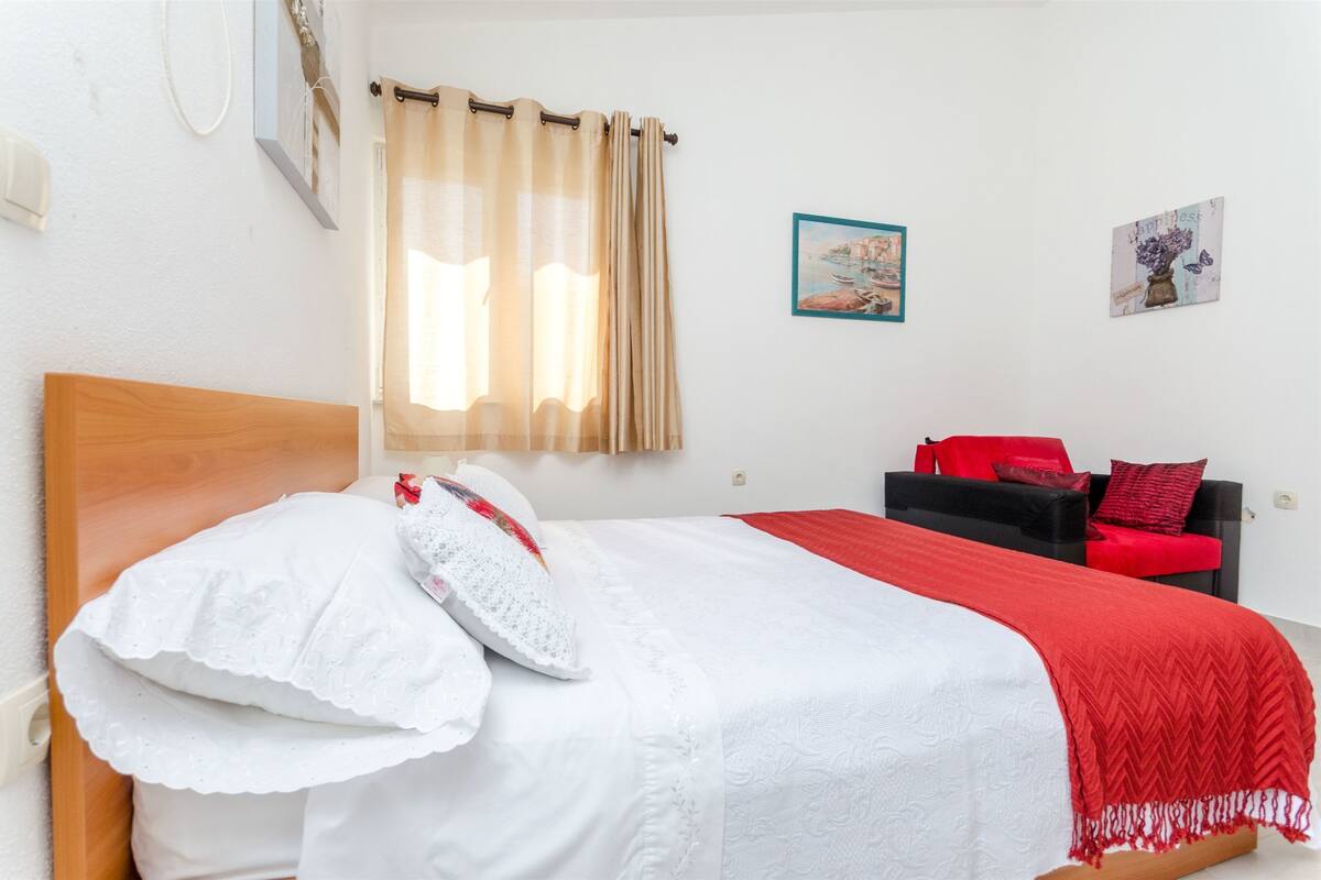 Studiolejlighed (A4) | Gratis Wi-Fi, sengetøj