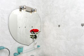 Bathroom | Shower, hair dryer - Apartment Branka (Vodice)