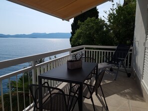 Apartment (A1) | Blick auf das Wasser