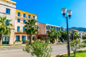 Vue sur la ville depuis l’hébergement