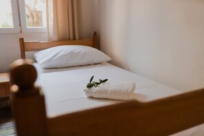 Wi-Fi de cortesia, roupa de cama