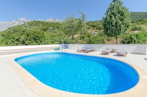 Outdoor pool - Apartments Meridiana 1 (Orebic)