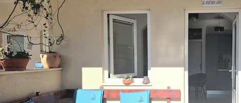 Appartement (A1) | Terrasse/patio
