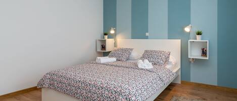 2 chambres, fer et planche Ă repasser, accĂšs au Wi-Fi (inclus)