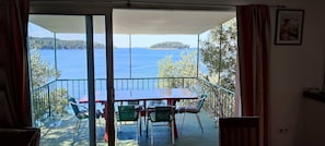 Private kitchen | Fridge, microwave, oven, stovetop - Apartments Ivan (Blato)