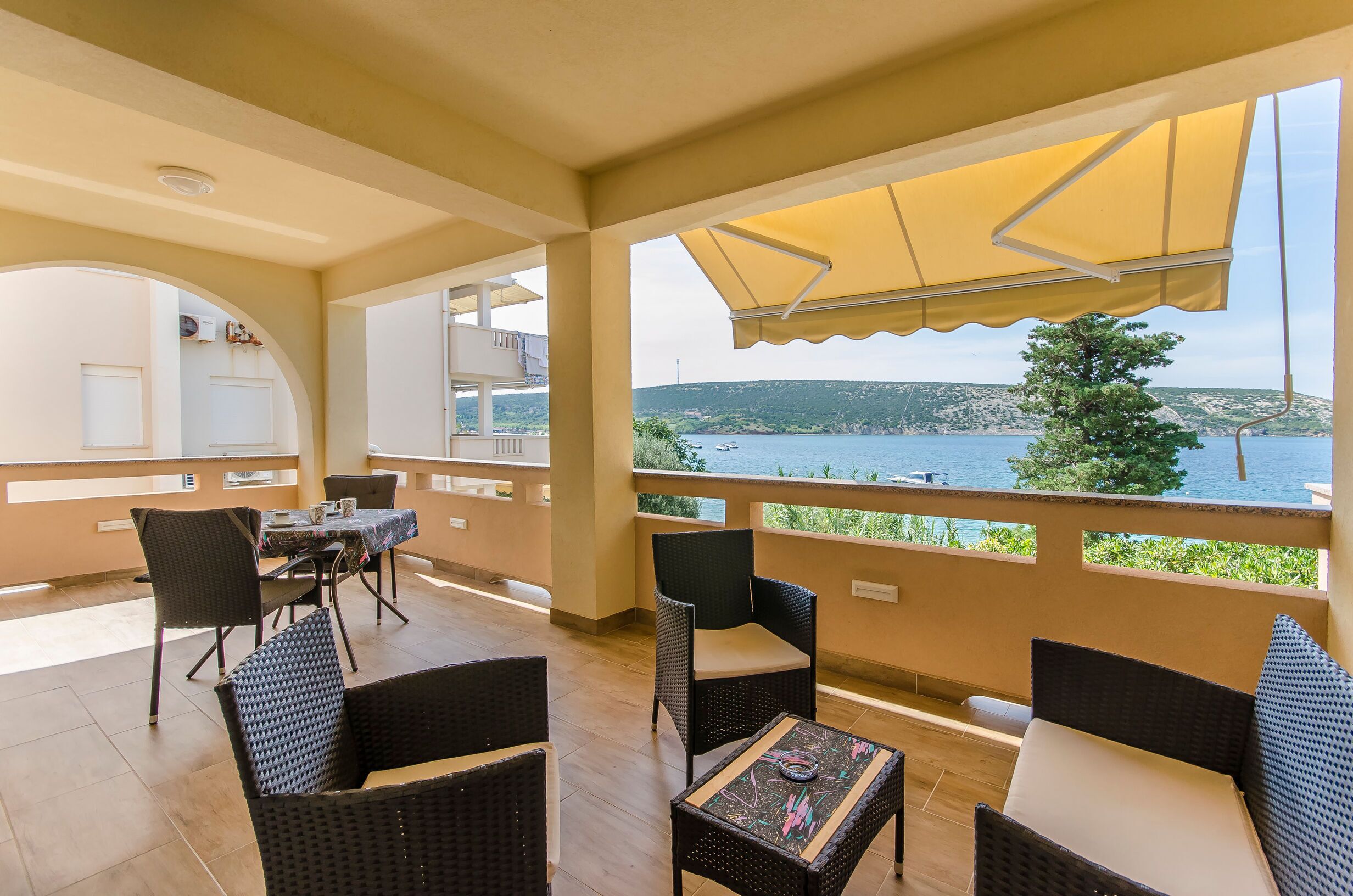 Apartment (A1) | Blick auf das Wasser