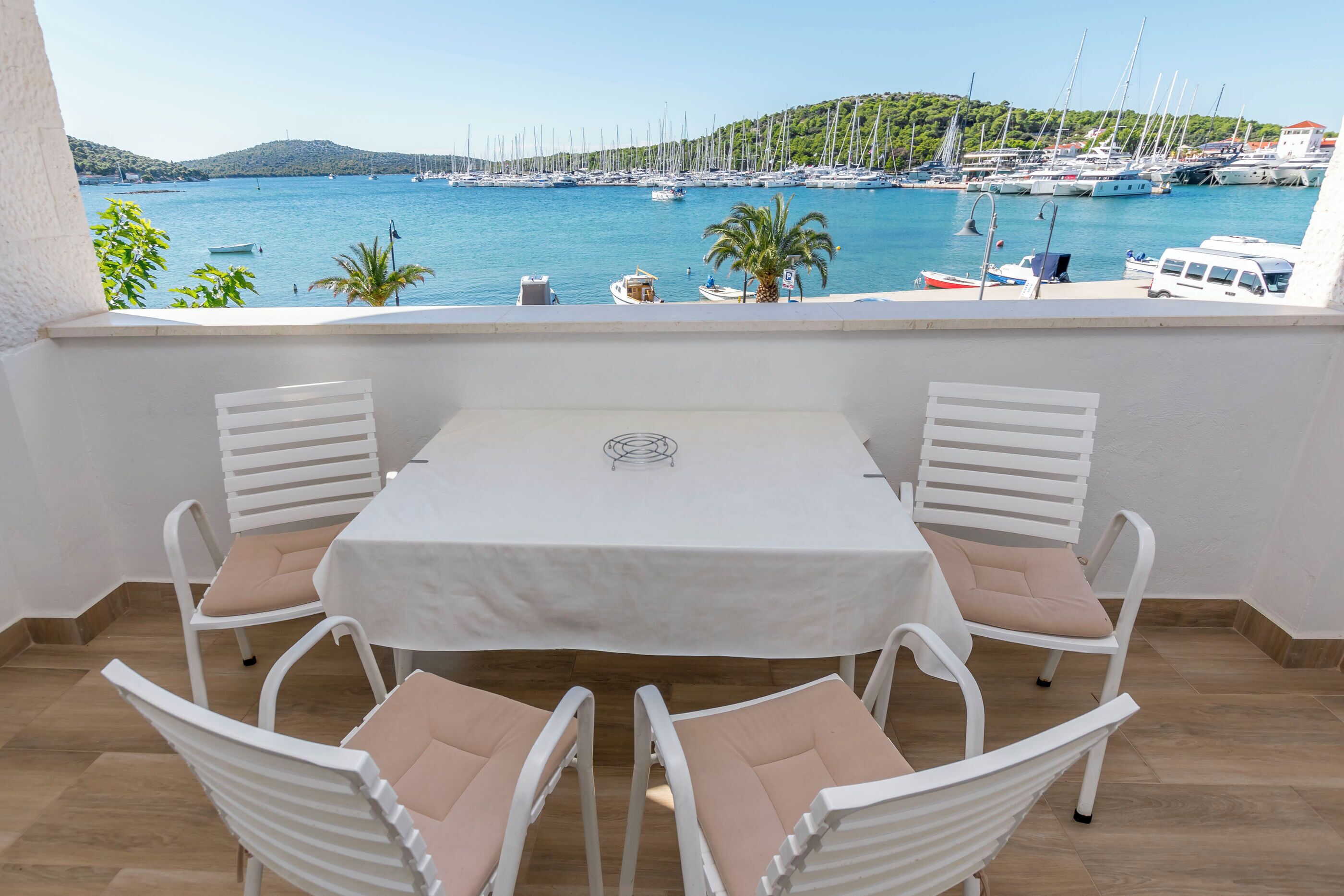 Apartment (A2) | Blick auf das Wasser